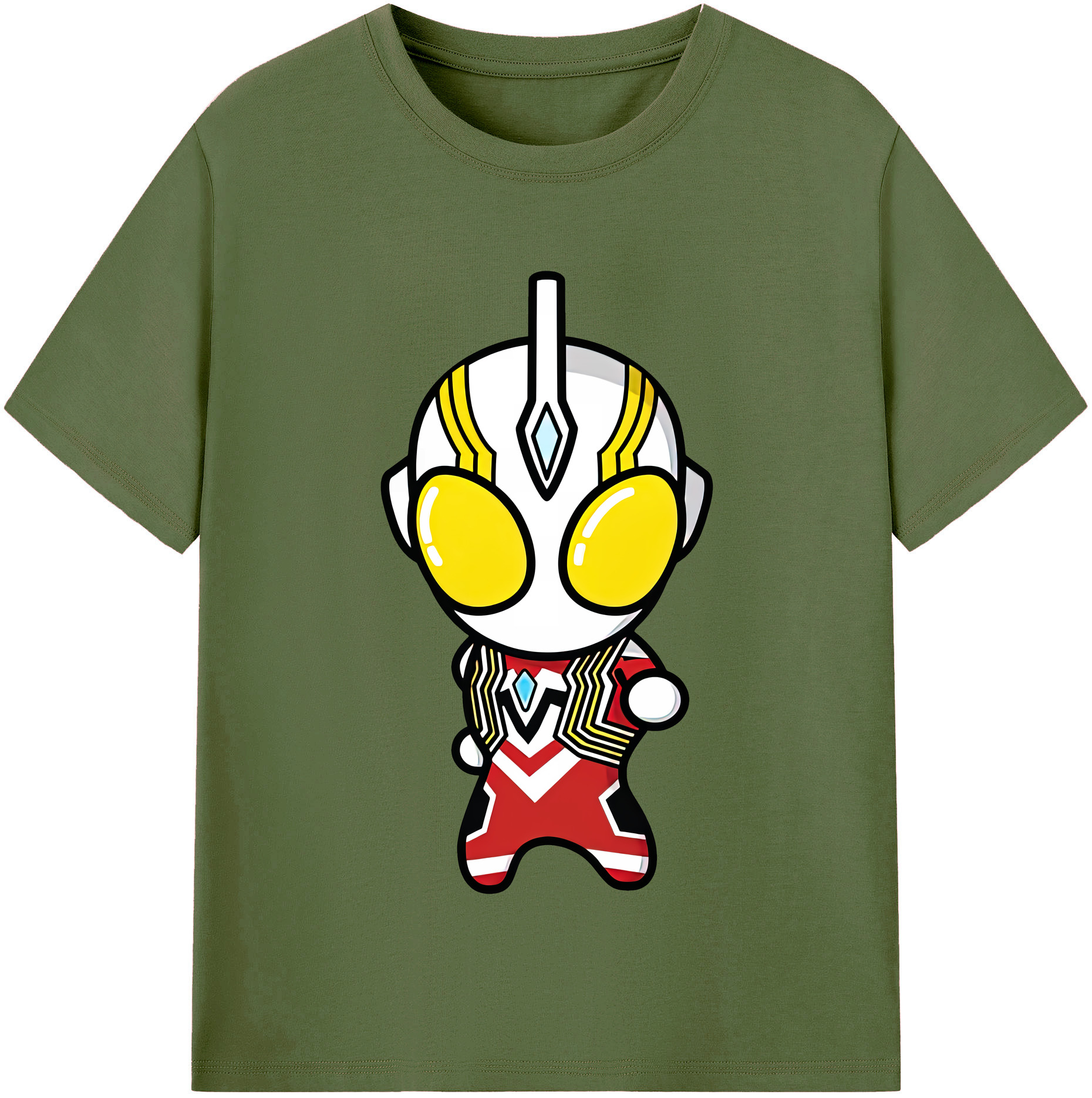 （画像用） ウルトラマン Ultraman 綿100％半袖Tシャツ（フロントプリント）